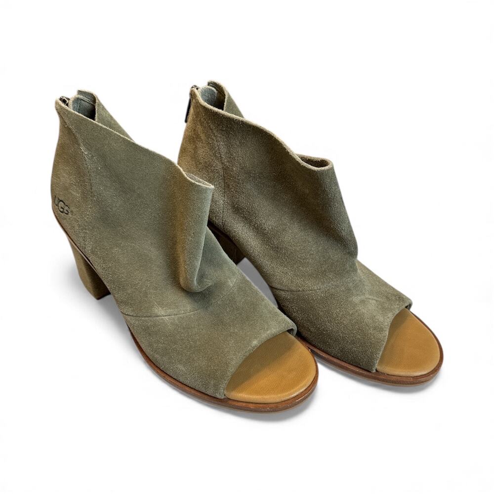 Ugg Ginger Open Toe Bootie Size 8.5 Like New - image 3